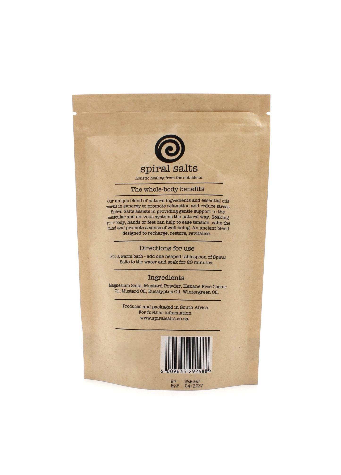 Magnesium Mustard Soak (400g)